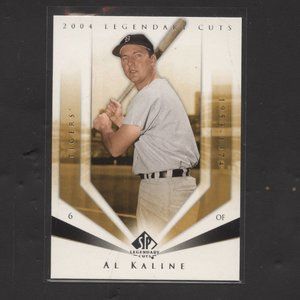 2004 Legendary Cuts Baseball Al Kaline Tigers
